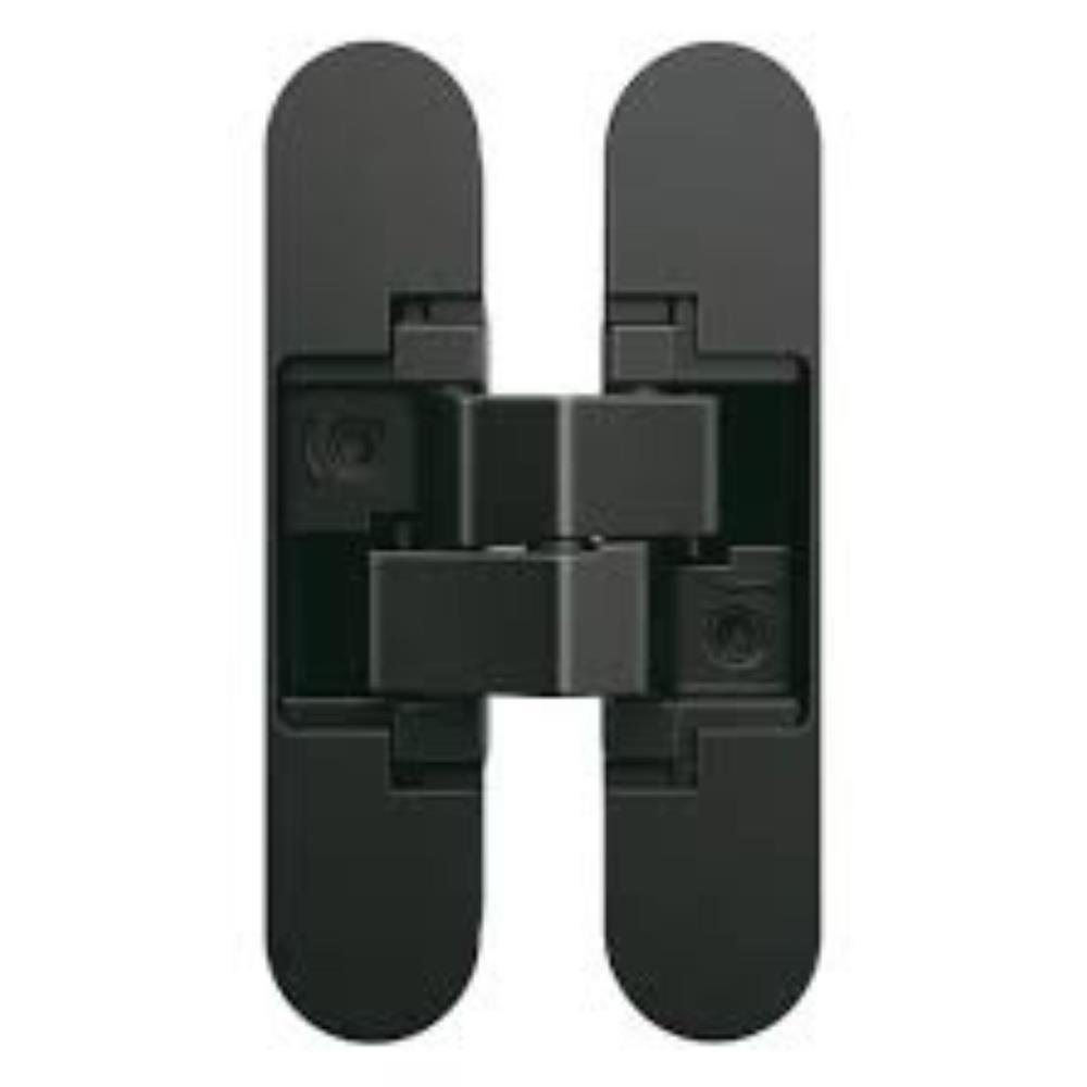 Dobradiça invisivel 3D AN.140 40 Kg zk lac. preto Anselmi