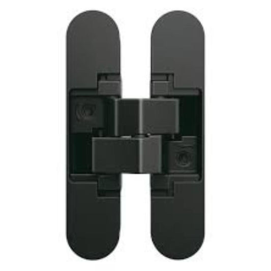 Dobradiça invisivel 3D AN.140 40 Kg zk lac. preto Anselmi