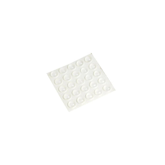 Batente transparente adesivo - 10x3mm - BL100