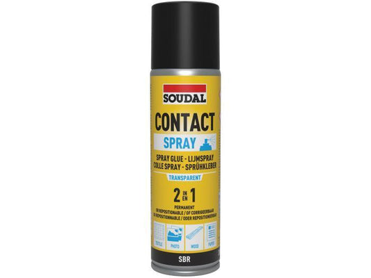 COLA CONTACTO SPRAY ADESIV. 300ml SOUDAL