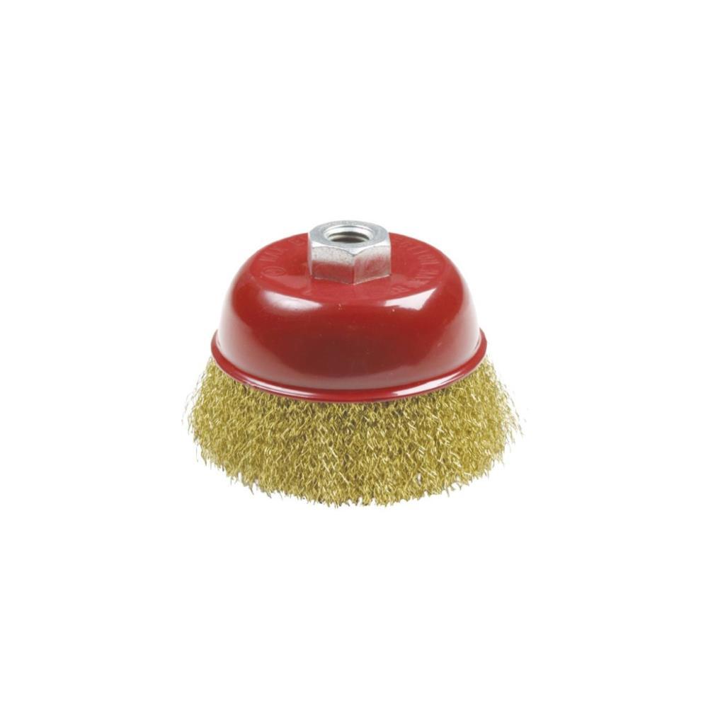 Escova aço tipo taça 35210-150X0.3X35 latonnadao Amig