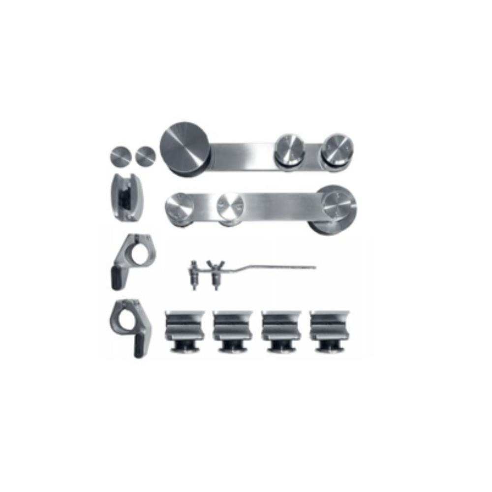 KIT COMPLETO P/ VIDRO REF: 1402 INOX