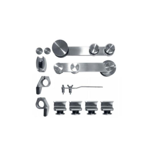 KIT COMPLETO P/ VIDRO REF: 1402 INOX