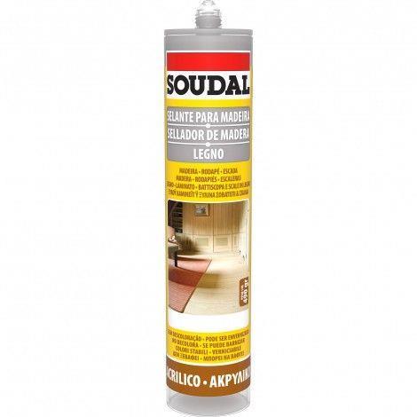 SELANTE MADEIRA CINZA CLARO 300ml SOUDAL