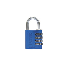 BL CADEADO COMBINAÇÃO DE ALUMINIO 30mm AZUL ABUS