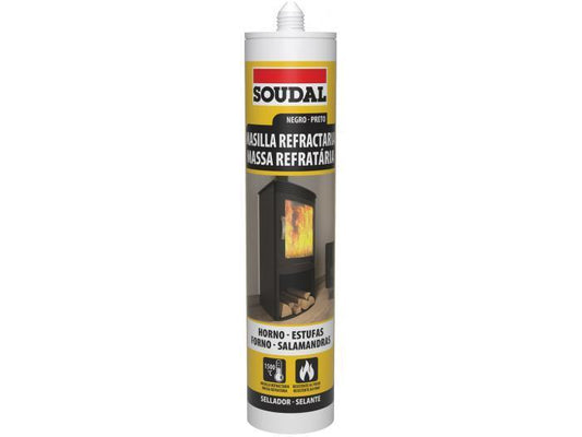 MASSA REFRATARIA 290ml SOUDAL