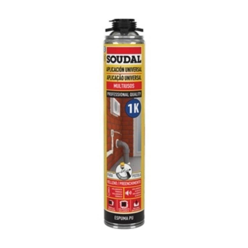 PU FOAM PISTOLA 750ml SOUDAL