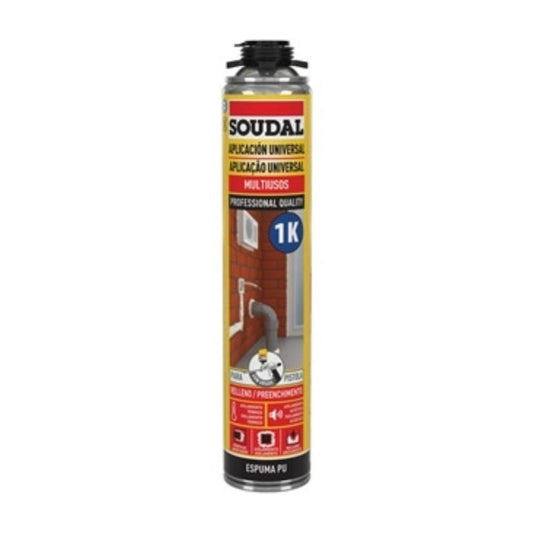 PU FOAM PISTOLA 750ml SOUDAL