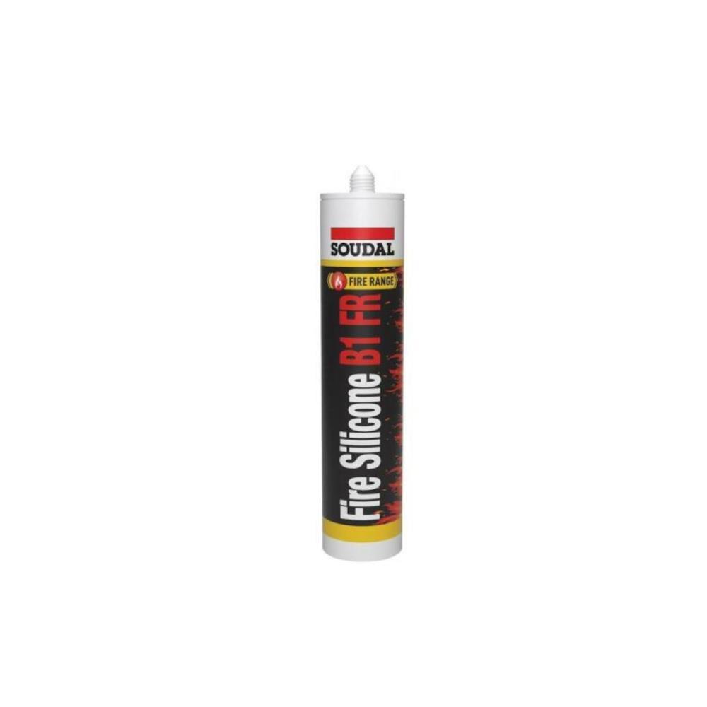300ML firesilicone B1 FR preto SOUDAL