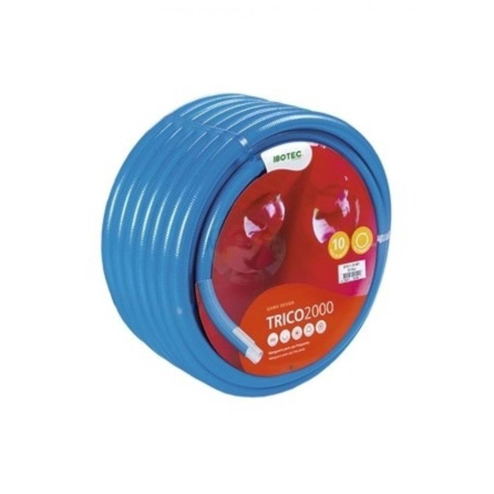 Rolo mangueira trico azul 15mt 3/4 Ibotec