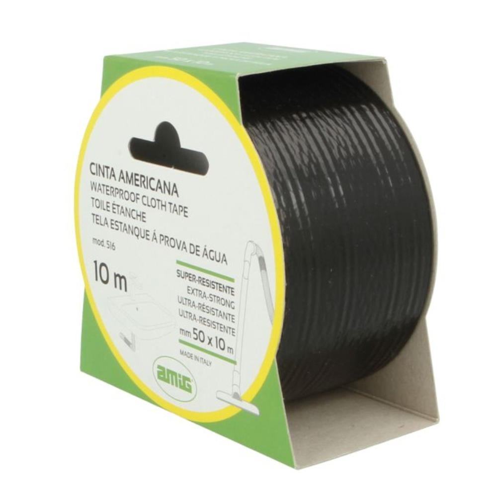FITA AMERICANA 516-50X10mt PRETO