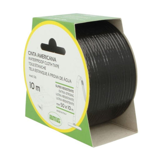 FITA AMERICANA 516-50X10mt PRETO
