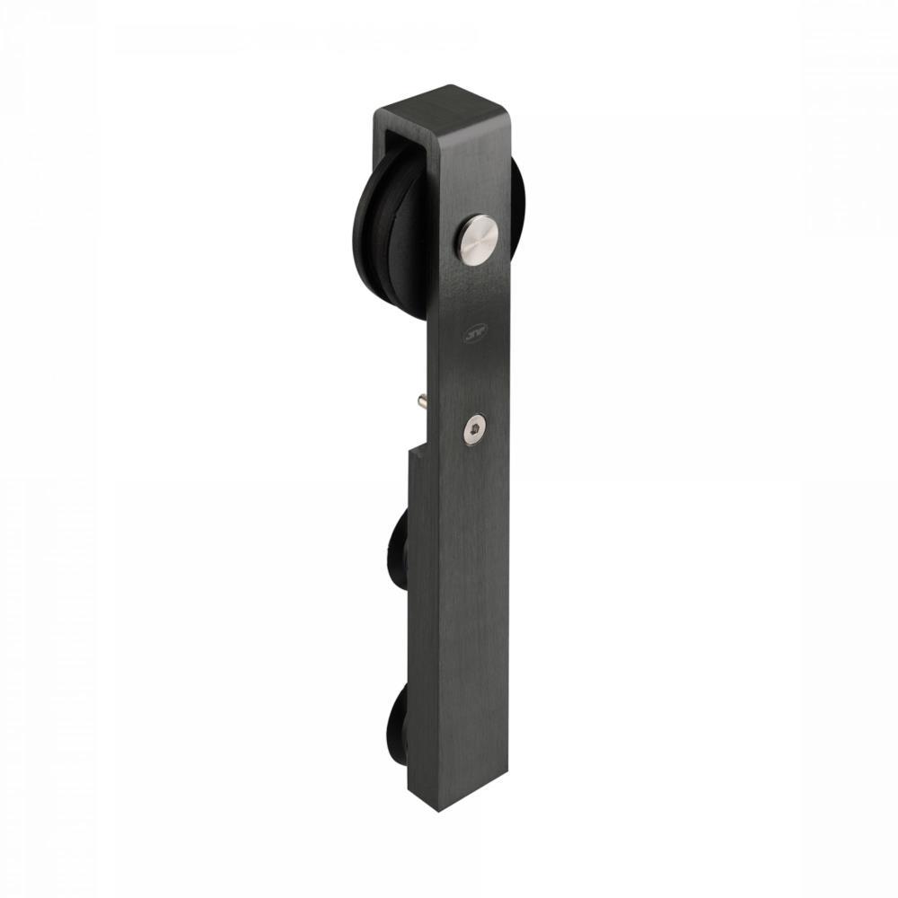 KIT PORTA CORRER P/VIDRO 15.900. NEGRO CHARRIOT JNF