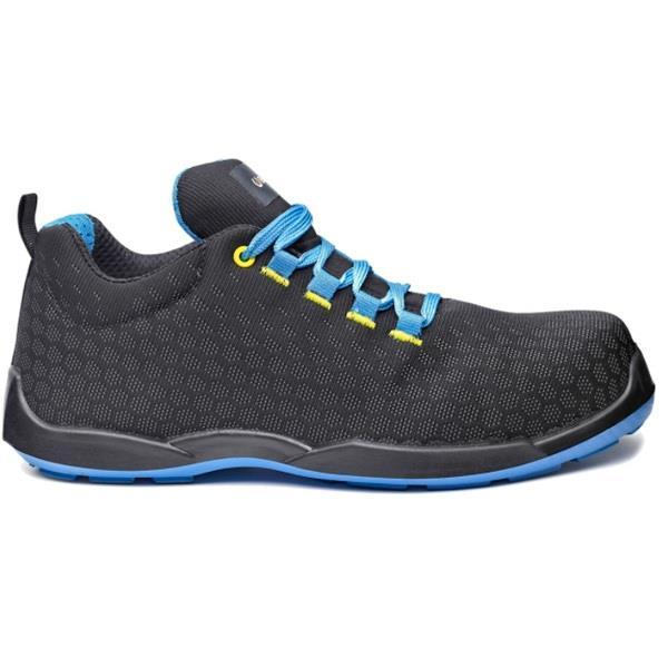 SAPATO MARATHON T44 PRETO/AZUL