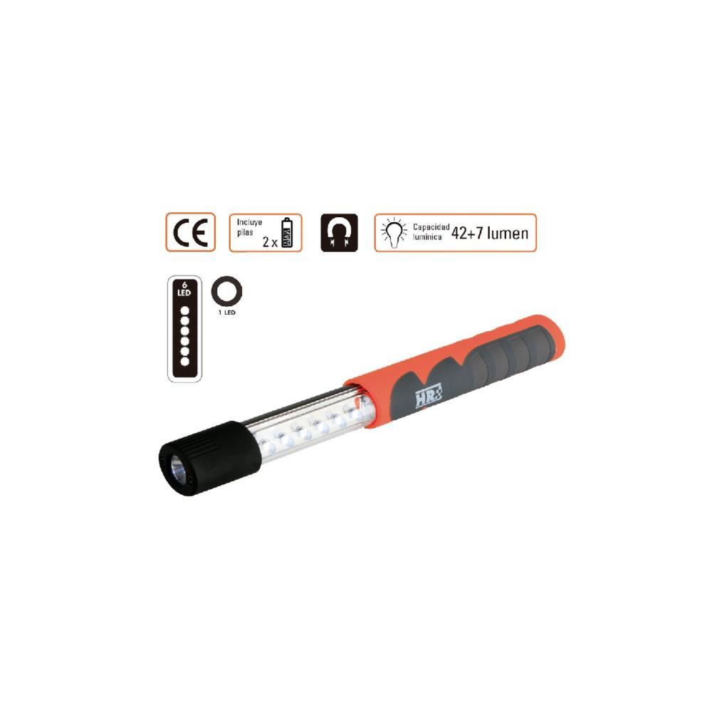 LANTERNA EXTENSIVEL 6+1 LED HR