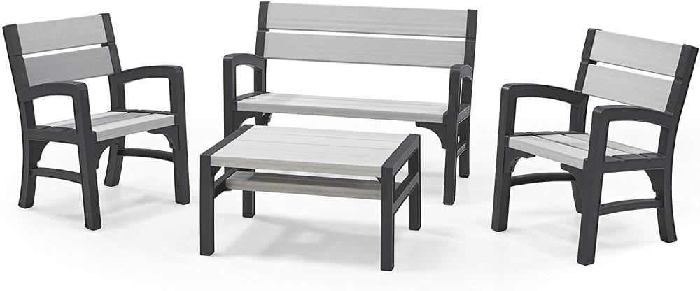 CONJUNTO SET DUOETECH WLF CINZA KETER