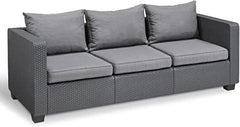 SOFA 3 LUG. SALTA GRAFITE KETER