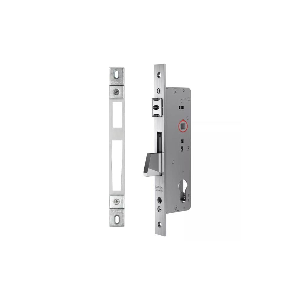 Fechadura 730x35 RTA LG inox TpQ#8 Dir c/ HT Marc