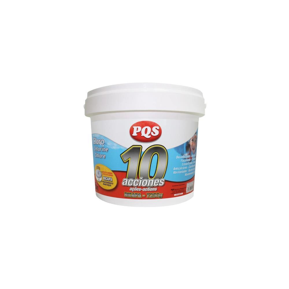 Cloro 10 acçoes bicapa 5kg PQS
