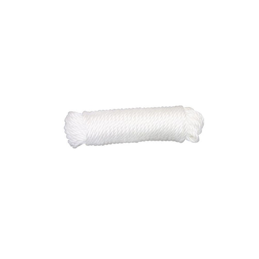 CUERDA PLASTICO 20100 15 m BLANC DIS