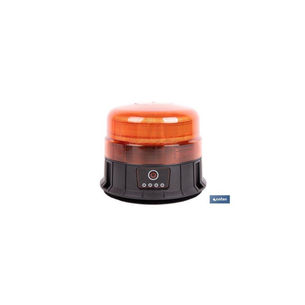 Luz Giratoria 39 led SMD iman recargavel Cofan