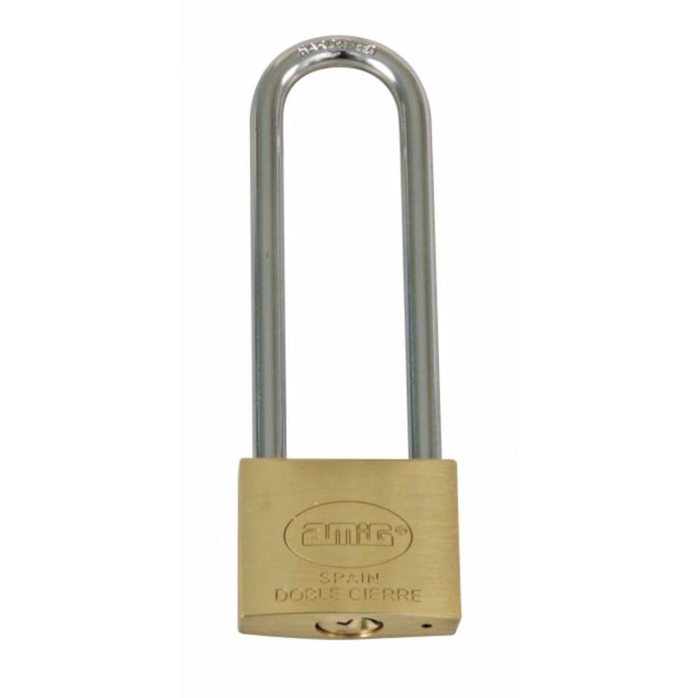 CADEADO 3EL-50 LATÃO MATE AMIG