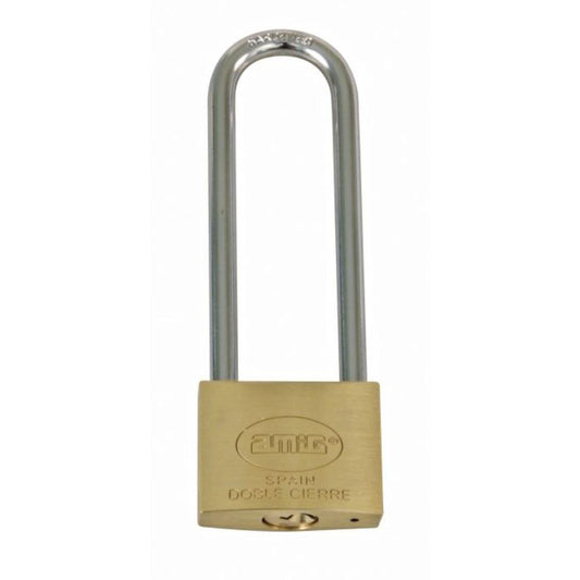 CADEADO 3EL-50 LATÃO MATE AMIG