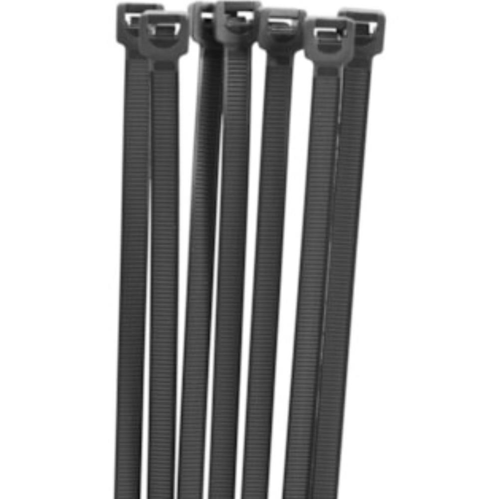 50 Abraçadeiras serr. nylon preto ASN-P 7.5x500mm MF