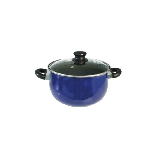 OLLA ACERO ESMALTADO 24 CM