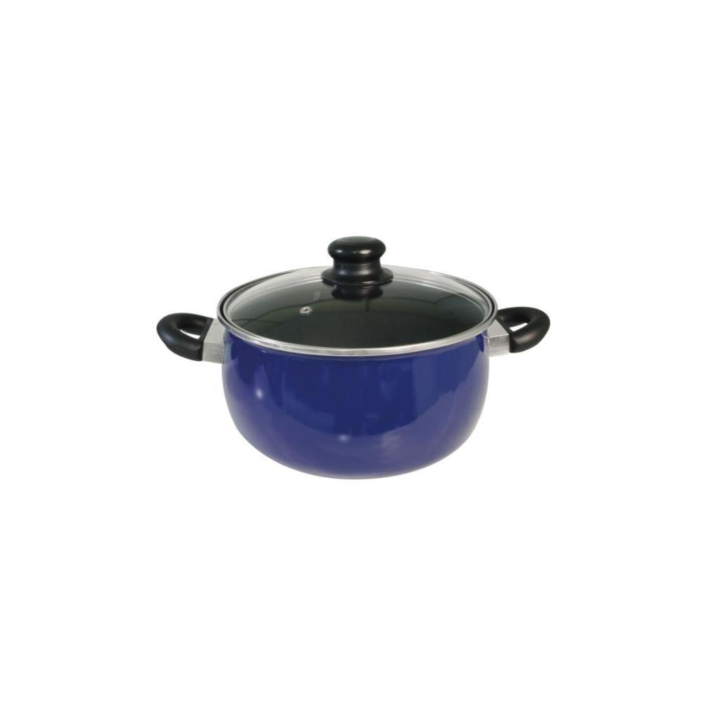 CACEROLA ACERO ESMALTADO 28 CM