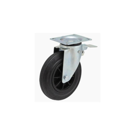 RODIZIO GIRAT. BORR. PRETA  C/T 204/160mm