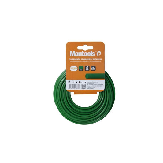 FIO REDONDO ECO VERDE P/ROÇADORA BL 3,0MM-20MT