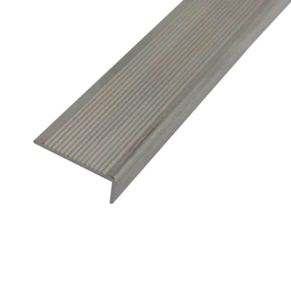 ANGULO ESCALERA ALUM. PRATA 40X15MM AMIG