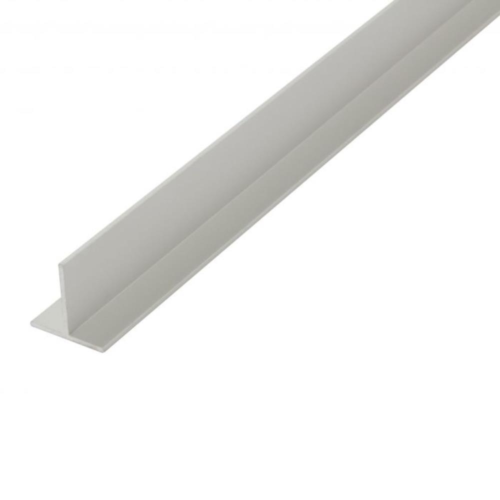 PERFIL T 20X20 - 1M ALUM. BRANCO AMIG