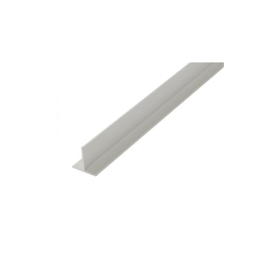 Perfil T 25X25-1mt alumio prata Amig