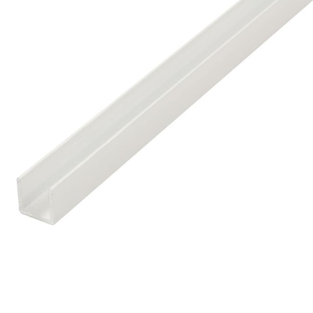 PERFIL U 15x15-1M ALUMINIO PLATA