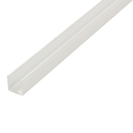 PERFIL U 15x15-1M ALUMINIO PLATA