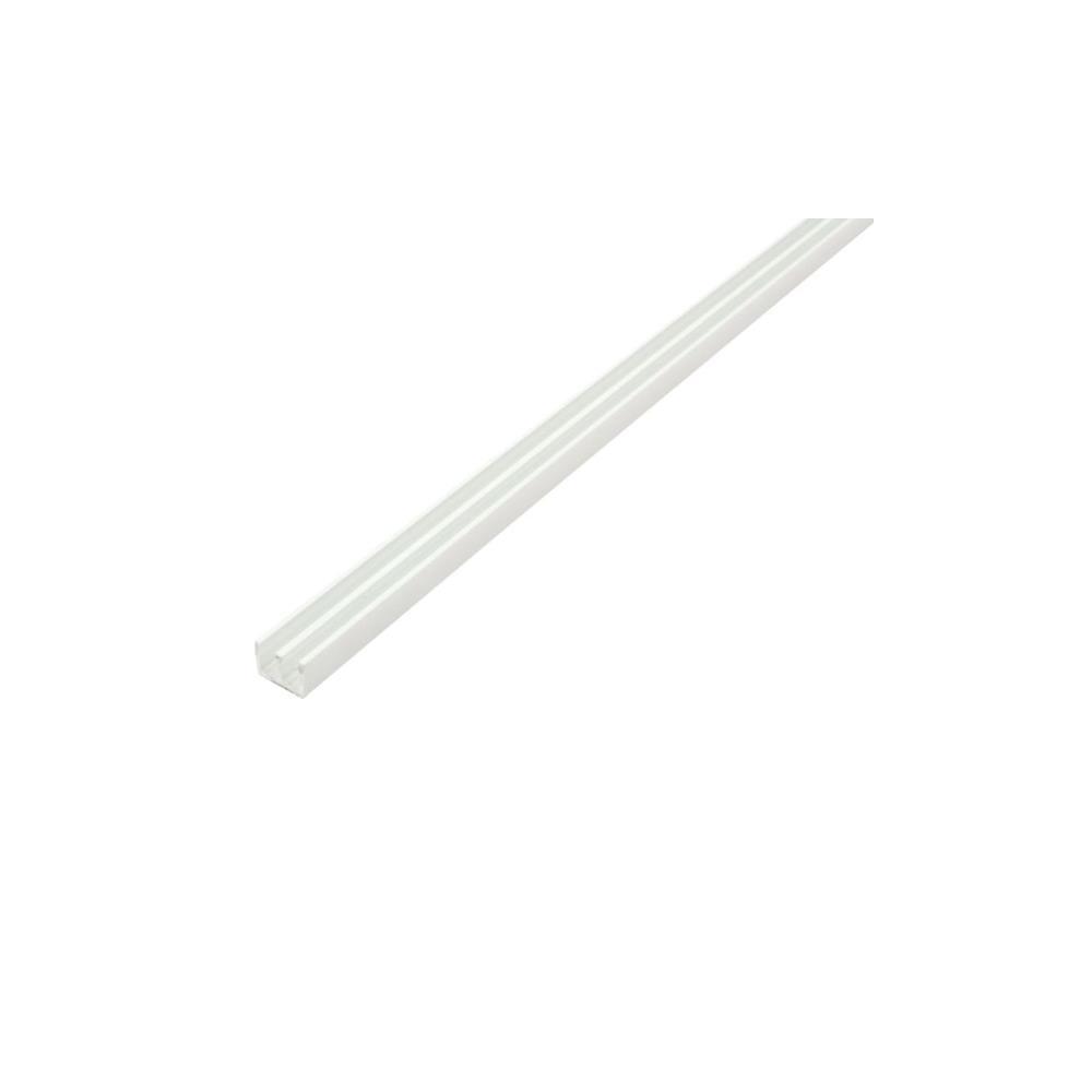 Guia deslizante PVC 2.50M 15x6mm Branco