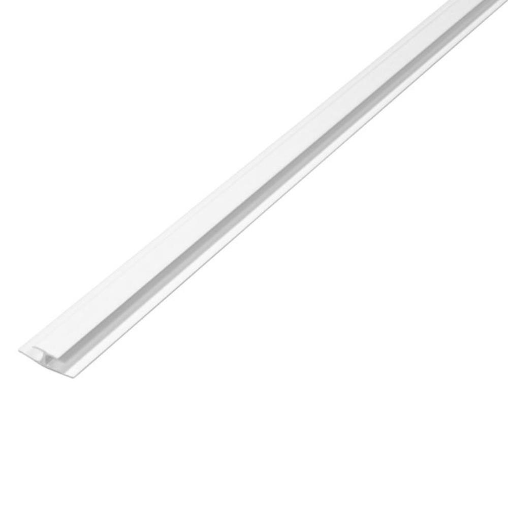UNIAO H DESIGUAL 25x11 - 1M PVC BRANCO