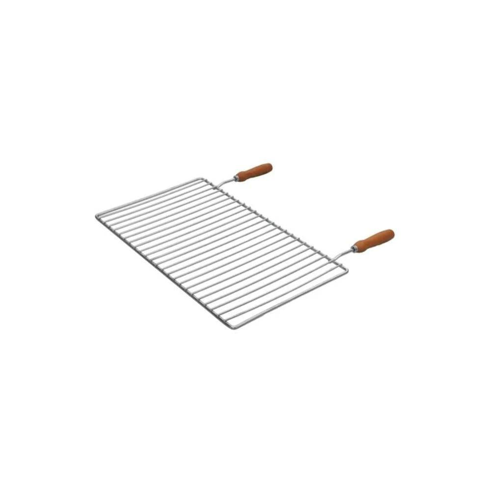 Grelha metalica professional p/churrasq. 90cm x 40cm