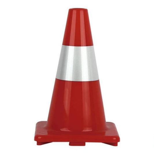 Cone de sinalização refletor 50cm - 1.5KG