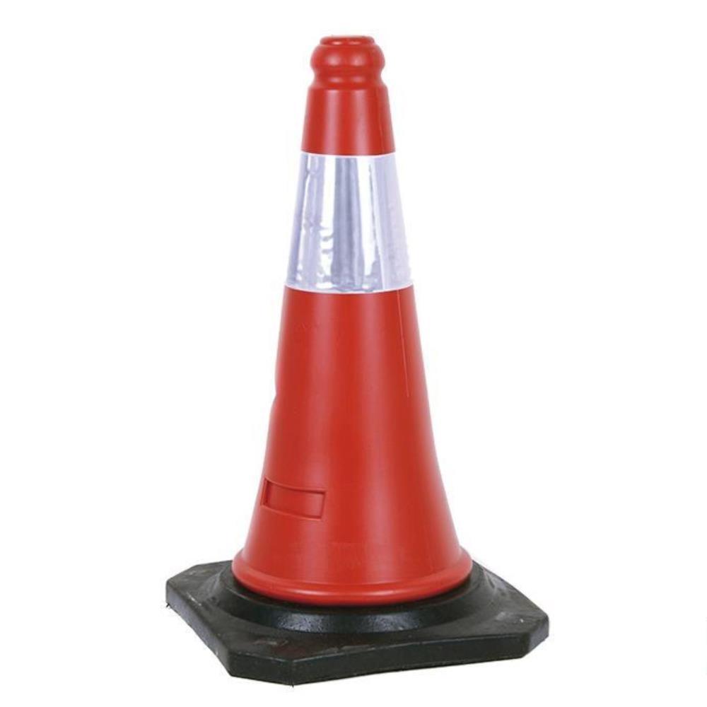 Cone de sinalização refletor 75cm - 2KG