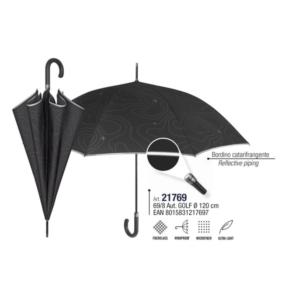 Guarda-chuva homen golf 69/8 automatico Perletti
