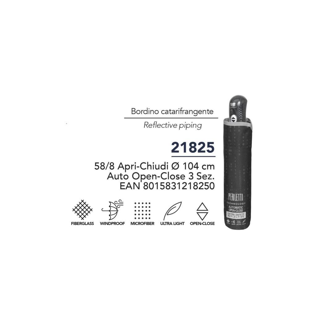 Guarda-chuva homen Mini 58/8 A/F Perletti
