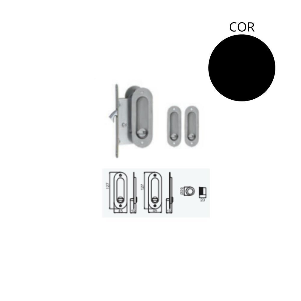 Kit fechad. emb. c/concha 2005/2 aço inox Black APC