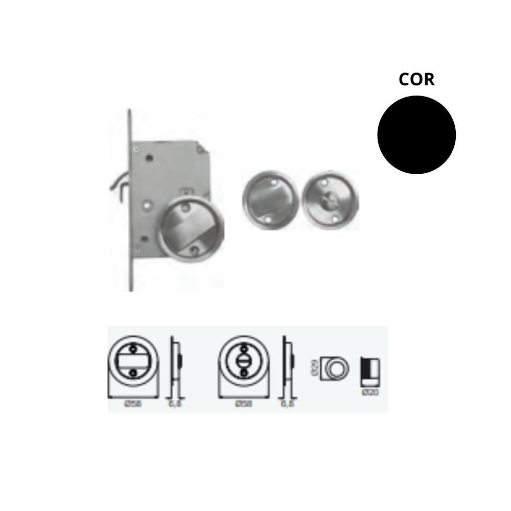 Kit fechad. emb. 2005/6 c/concha 2005/5K inox Black APC