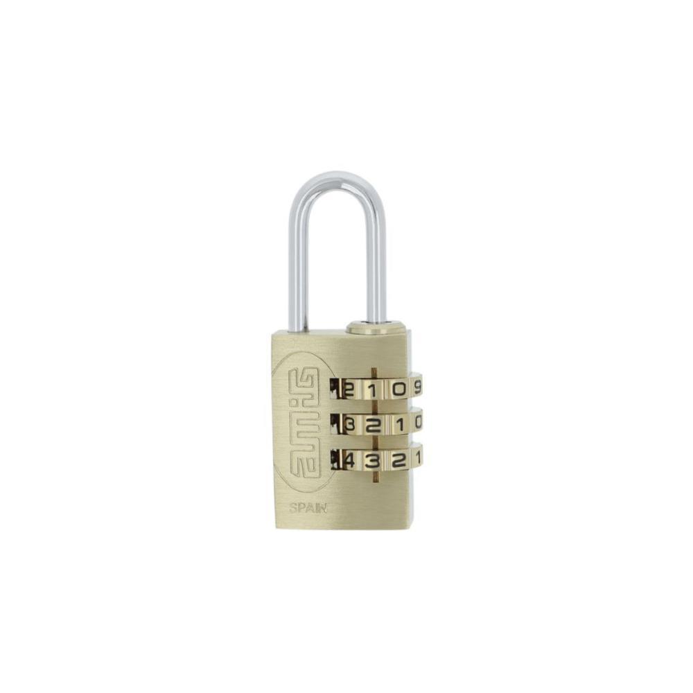 CADEADO 75-25 ALUMINIO VERMELHO COMB. DPY.
