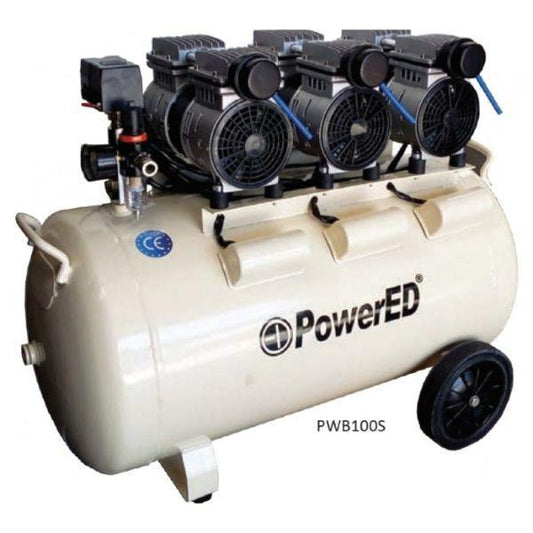 Compressor silencioso 100L 3.0hp PWB100S Powered