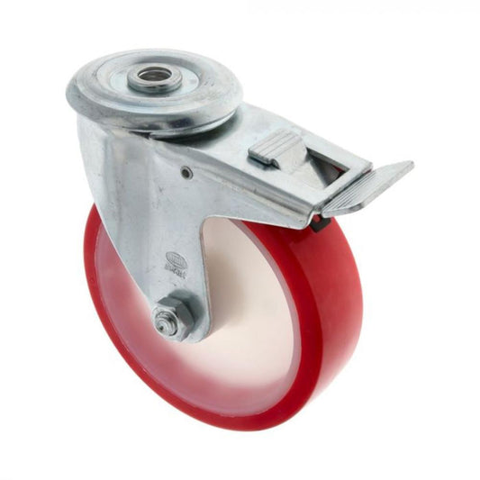 RODA GIRAT. C/T 2541-80X30 POL. VERMELHO