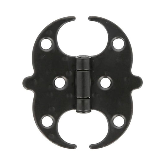 Dobradiça 553-60 aço preto amig